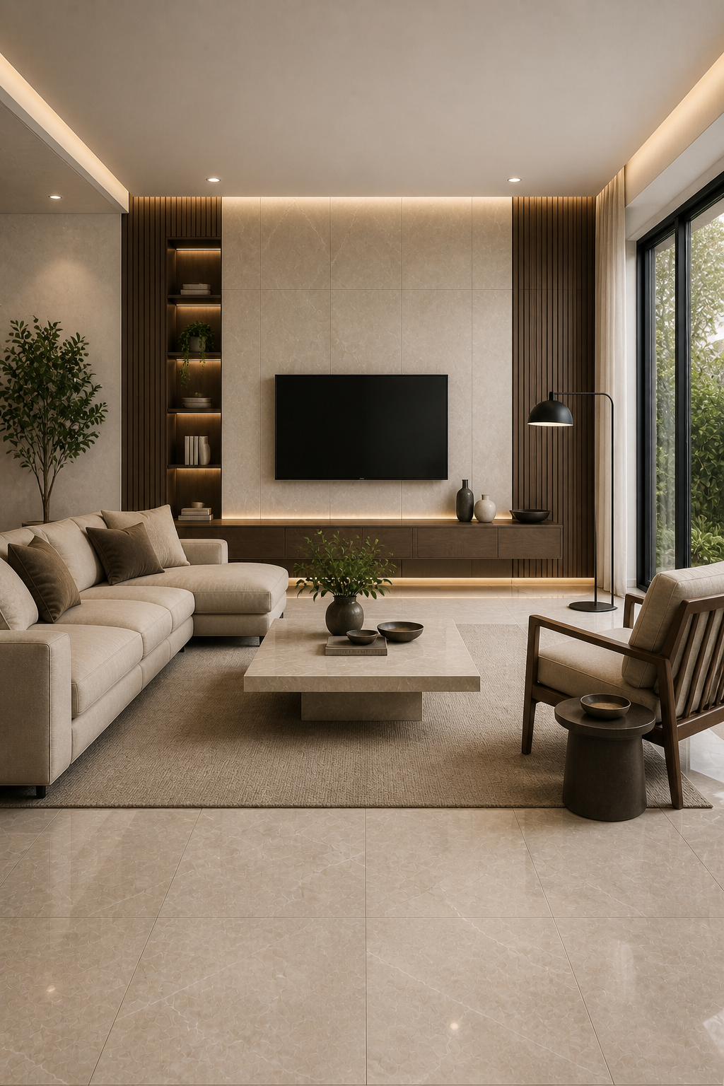 Living Room Tiles — Basantile