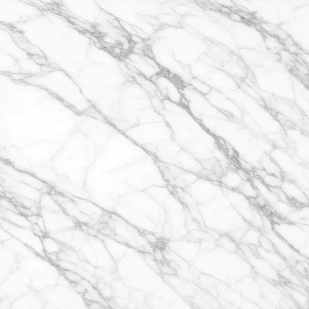 Carrara White Marble-Effect Vitrified Floor Tile marble tile