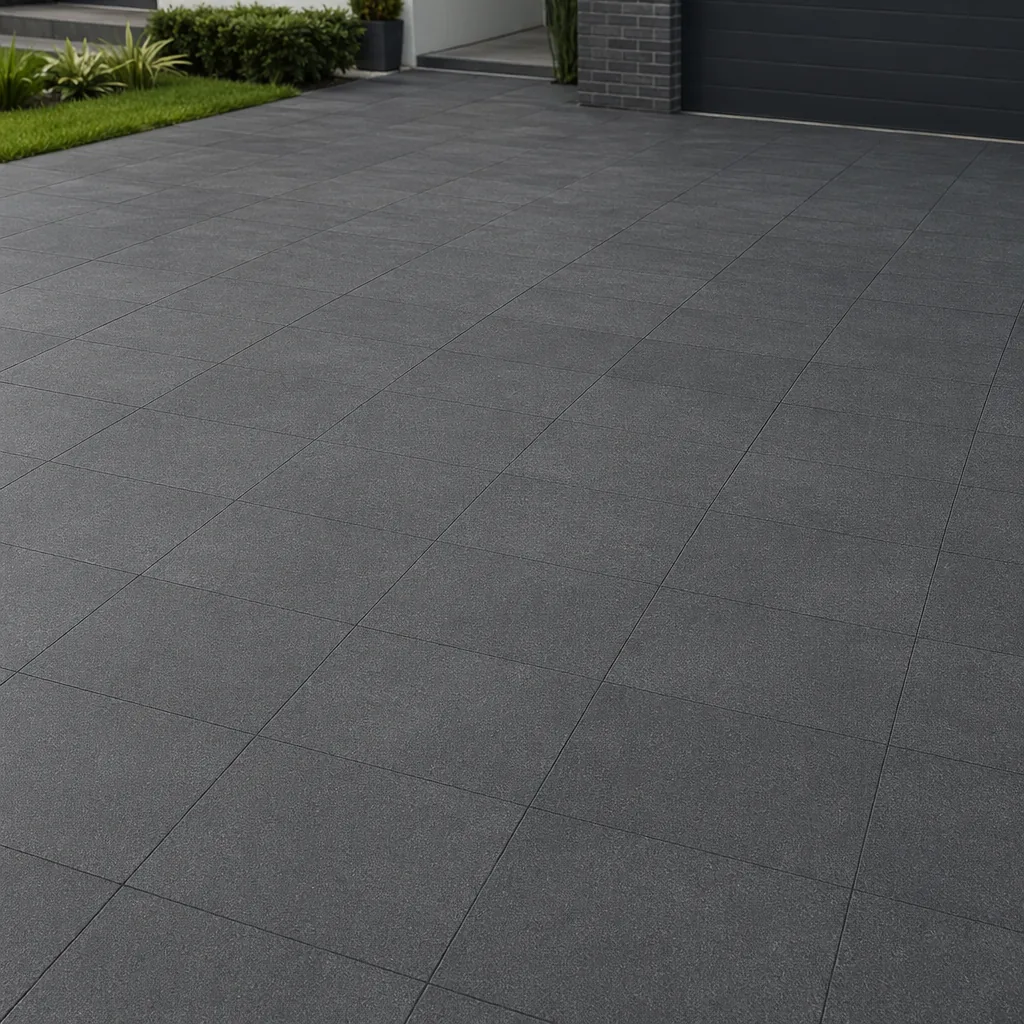 Anti-Skid Slate Grey Parking Floor Tile — view 4