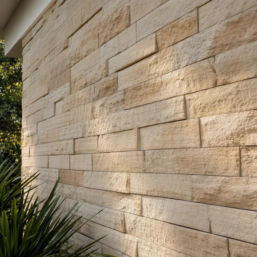 Sandstone Beige Outdoor Wall Cladding Tile — view 4
